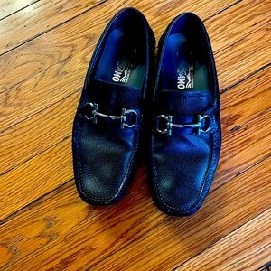 Ferragamo leather loafers